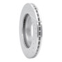 R1 93-98 Toyota T100 Front Right Drilled & Slotted Silver Brake Rotor