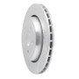 R1 12-25 Dodge Durango Rear Left Drilled & Slotted Silver Brake Rotor