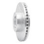 R1 89-93 Toyota Pickup Front Right Drilled & Slotted Silver Brake Rotor