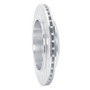 R1 11-25 Dodge Durango Rear Right Drilled & Slotted Silver Brake Rotor
