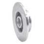 R1 85-02 Volkswagen CORRADO Rear Right Drilled & Slotted Silver Brake Rotor
