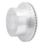 R1 00-02 Dodge Ram 4000 (Mexico) Rear Right Drilled & Slotted Silver Brake Rotor