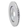 R1 17-25 Audi S8 Rear Right Drilled & Slotted Silver Brake Rotor