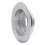 R1 04-06 Kia AMANTI Rear Left Drilled & Slotted Silver Brake Rotor