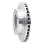 R1 89-93 Dodge W350 Front Right Drilled & Slotted Silver Brake Rotor