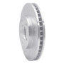 R1 87-90 Chrysler Town & Country Front Left Drilled & Slotted Silver Brake Rotor