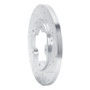 R1 15-25 Ford Transit-150 Rear Right Drilled & Slotted Silver Brake Rotor