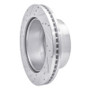 R1 11-22 Ford F-350 Super Duty 2WD Rear Right Drilled & Slotted Silver Brake Rotor