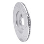 R1 04-18 Audi A8 Rear Left Drilled & Slotted Silver Brake Rotor
