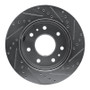R1 09-09 Ford F-150 RWD Front Left Drilled & Slotted Silver Brake Rotor