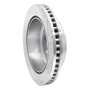 R1 08-25 Ford E-150 Rear Left Drilled & Slotted Silver Brake Rotor