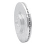R1 18-20 Jaguar E-Pace Front Left Drilled & Slotted Silver Brake Rotor