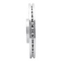 R1 18-20 Jaguar E-Pace Front Right Drilled & Slotted Silver Brake Rotor