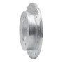 R1 88-95 Isuzu Pickup Rear Right Drilled & Slotted Silver Brake Rotor
