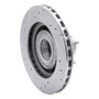 R1 91-94 Ford Explorer Front Right Drilled & Slotted Silver Brake Rotor