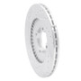 R1 83-89 Isuzu Impulse Front Right Drilled & Slotted Silver Brake Rotor