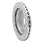 R1 03-05 Jaguar XJR Front Right Drilled & Slotted Silver Brake Rotor