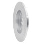 R1 09-14 Mini Cooper (Excl Clubman) Rear Right Drilled & Slotted Silver Brake Rotor