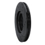 R1 18-25 Volkswagen ATLAS Front Left Drilled & Slotted Black Brake Rotor
