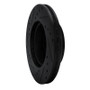 R1 92-95 Volkswagen EuroVan Front Right Drilled & Slotted Black Brake Rotor