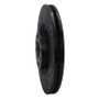 R1 06-13 Audi S3 (Mexico) Front Right Drilled & Slotted Black Brake Rotor