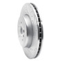 R1 17-25 BMW 430I xDrive Front Right Drilled & Slotted Silver Brake Rotor