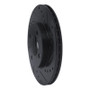 R1 86-08 Volkswagen DERBY (Mexico) Front Right Drilled & Slotted Black Brake Rotor