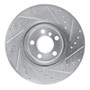 R1 15-25 BMW 228I Gran Coupe Front Left Drilled & Slotted Silver Brake Rotor