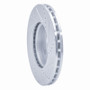 R1 12-18 Ford Focus Front Left Drilled & Slotted Silver Brake Rotor