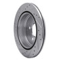 R1 06-20 BMW 420i (Mexico) Rear Right Drilled & Slotted Silver Brake Rotor