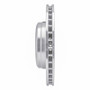 R1 11-16 BMW Z4 Front Right Drilled & Slotted Silver Brake Rotor