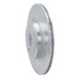 R1 19-25 Subaru ASCENT Rear Left Drilled & Slotted Silver Brake Rotor