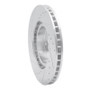 R1 17-23 Subaru Impreza Front Right Drilled & Slotted Silver Brake Rotor