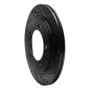 R1 99-04 Chevrolet Tracker Front Right Drilled & Slotted Black Brake Rotor