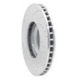 R1 07-08 BMW ALPINA B7 Front Right Drilled & Slotted Silver Brake Rotor