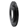 R1 99-04 Chevrolet Tracker Front Left Drilled & Slotted Black Brake Rotor