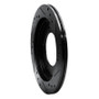 R1 99-04 Chevrolet Tracker Front Left Drilled & Slotted Black Brake Rotor