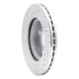 R1 90-01 Ford Escort Front Left Drilled & Slotted Silver Brake Rotor