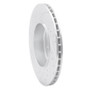 R1 04-10 BMW 650I Coupe Rear Right Drilled & Slotted Silver Brake Rotor
