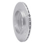 R1 01-06 BMW 330I Rear Right Drilled & Slotted Silver Brake Rotor