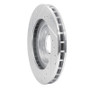R1 91-93 Dodge STEALTH Front Right Drilled & Slotted Silver Brake Rotor