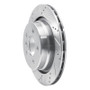 R1 95-02 BMW Z3 Right Rear Drilled & Slotted Silver Brake Rotor