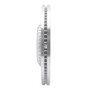 R1 20-25 Jaguar E-Pace Front Left Drilled & Slotted Silver Brake Rotor