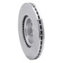 R1 18-25 Land Rover Defender 90 Front Left Drilled & Slotted Silver Brake Rotor