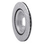 R1 14-24 Land Rover Range Rover Rear Right Drilled & Slotted Silver Brake Rotor
