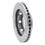 R1 71-91 Chevrolet P30 Van Front Right Drilled & Slotted Silver Brake Rotor