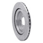 R1 13-25 Land Rover Defender 90 Rear Right Drilled & Slotted Silver Brake Rotor