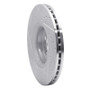 R1 03-09 Volvo XC90 Front Right Drilled & Slotted Silver Brake Rotor