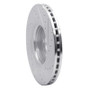 R1 03-09 Volvo XC90 Front Left Drilled & Slotted Silver Brake Rotor