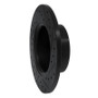 R1 81-87 Saab 900 Front Left Drilled & Slotted Black Brake Rotor